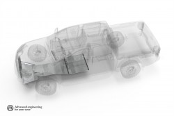 Aliuminių apsaugų komplektas VW Amarok 2023- 