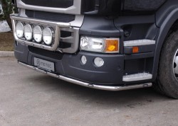 Priekinio buferio apsauga su LED, Scania R 2009-2016 
